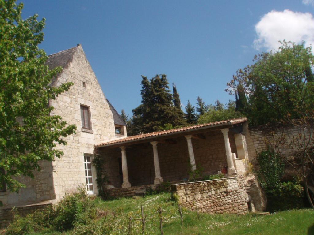 Bed and Breakfast Le Logis Du Peu Girard La Roche-Clermault Esterno foto